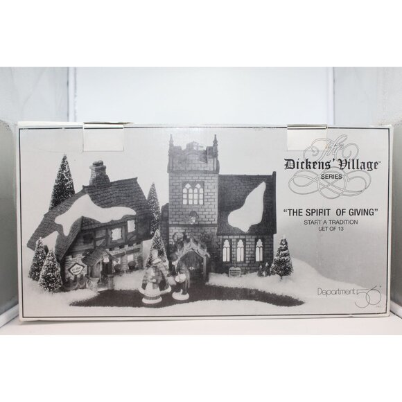 Dept 56 Dickens Village - The Spirit of Giving Gift Set - Picture 9 of 9